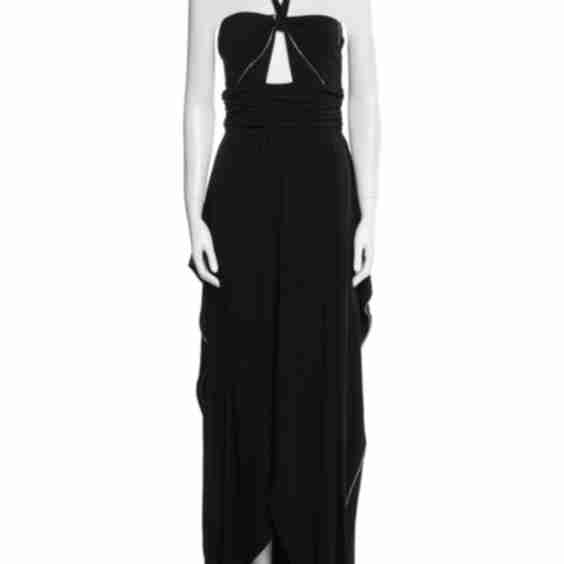 Halterneck Long Dress