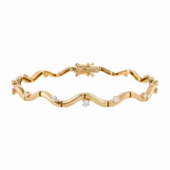 18K Diamond Ouro Rio Bracelet (Pre-Owned)