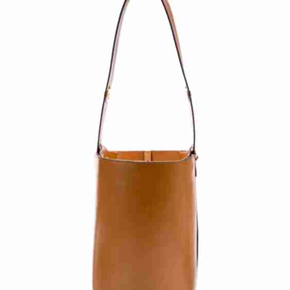 Leather Bucket Bag