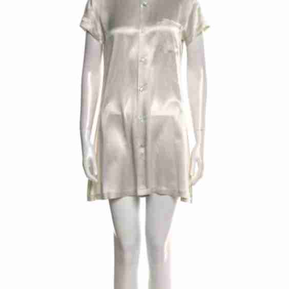 Silk Mini Dress