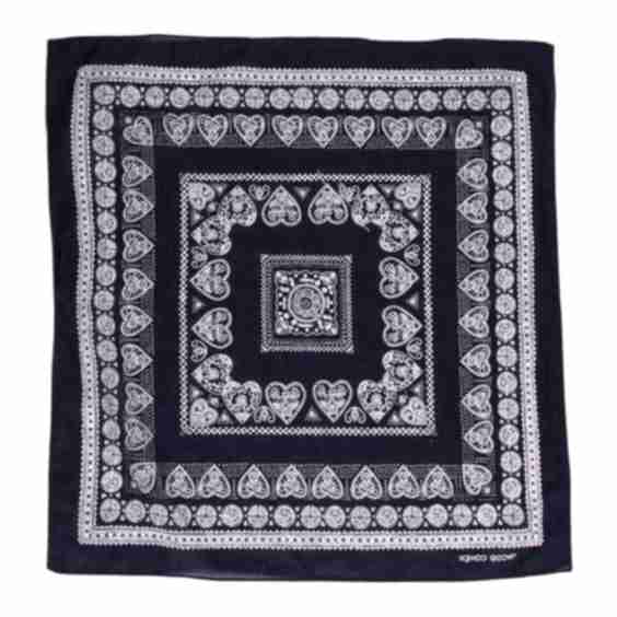 Satin Printed Scarf (Pre-Owned)