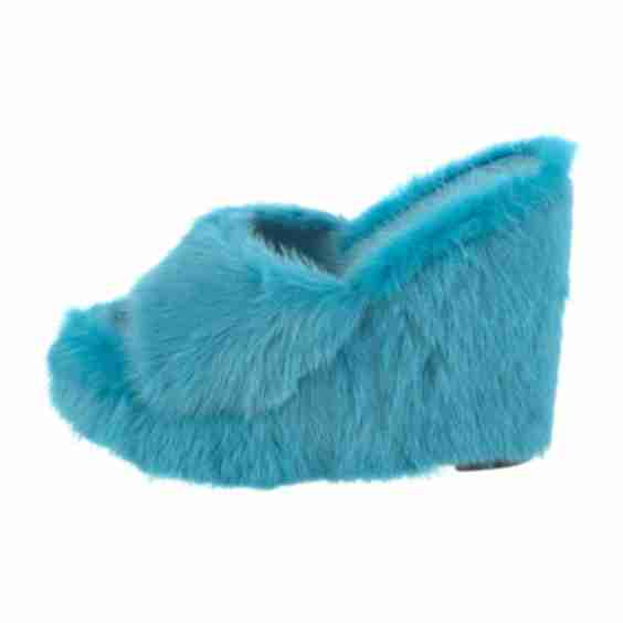 Mink Slides Sandals (Pre-Owned)