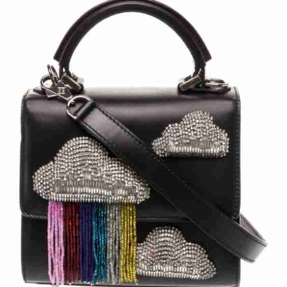 Leather Top Handle Bag