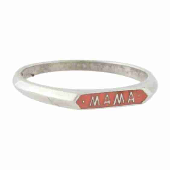 Enamel 'Mama' Band (Pre-Owned)