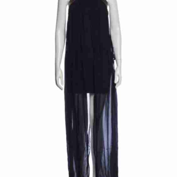 Silk Long Dress