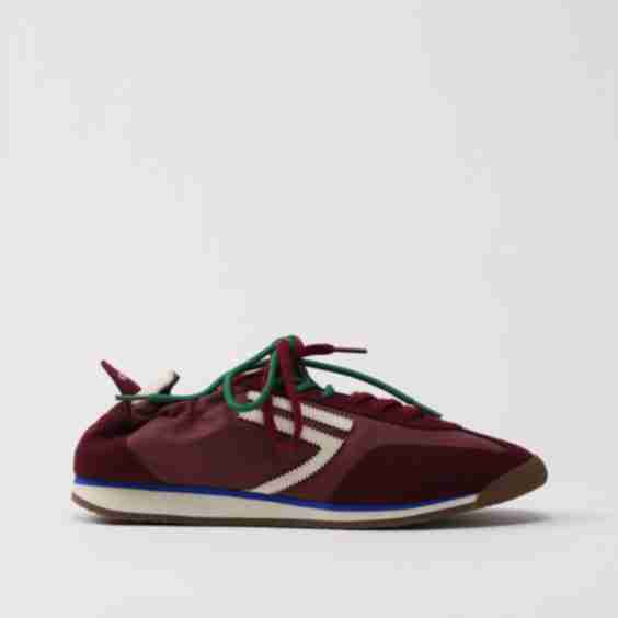 Appliquéd Vegan Sneakers