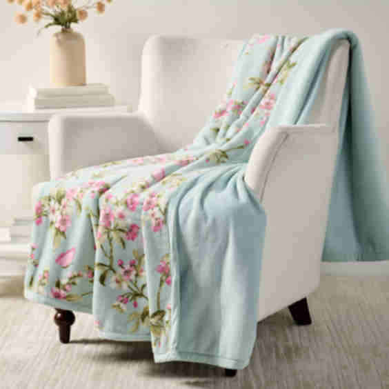 Spring Plush 60 X 80 Throw