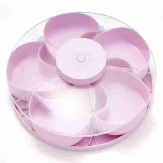 Divided Spin And Snack Serving Tray 