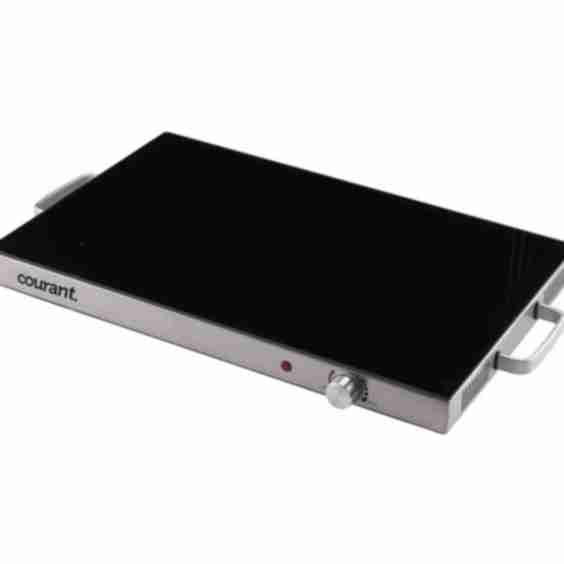 Ceramic Glass 14x22 Warming Tray