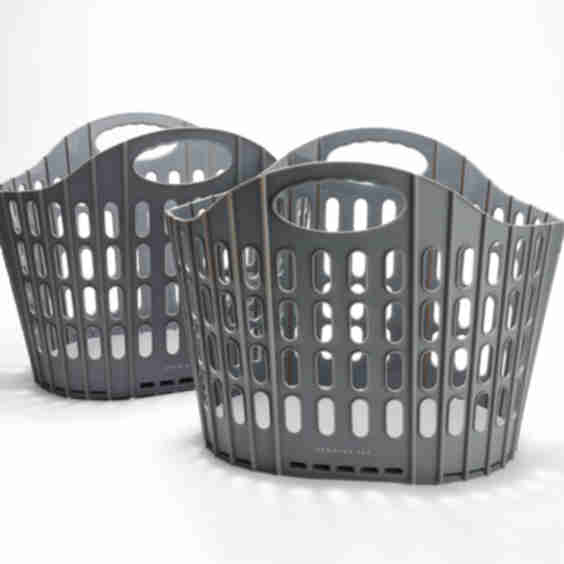 Set Of 2 Collapsible Everyday Baskets