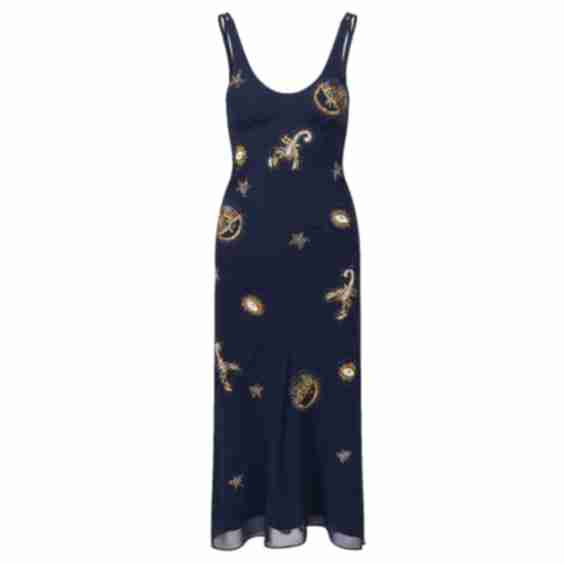 The Zelda Zodiac Embellished Mini Dress
