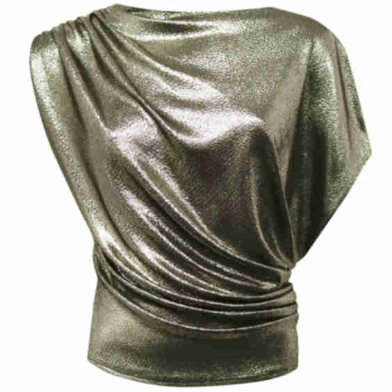 Nitty Gritty Metallic Top