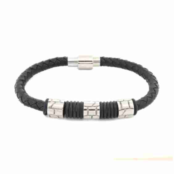 Armor Leather Men's Bracelet