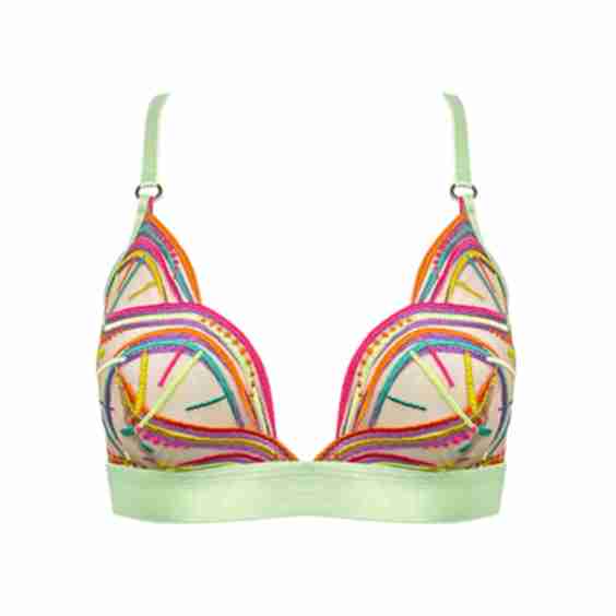 Disco Deco Triangle Bralette