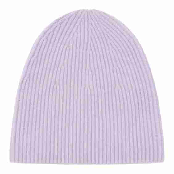 Cashmere Beanie In Siberian Lilac