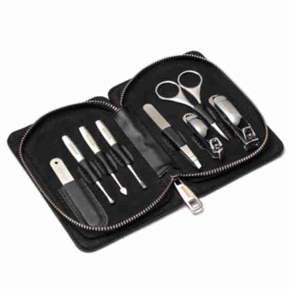 Katana 8-Piece Stainless-Steel Grooming Kit            