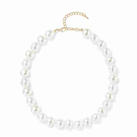 Pebble Pearl Necklace Mmrz