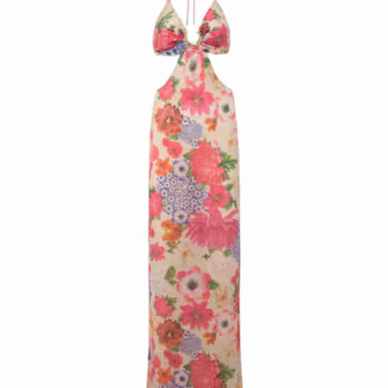 Ecru Wildflower Dress