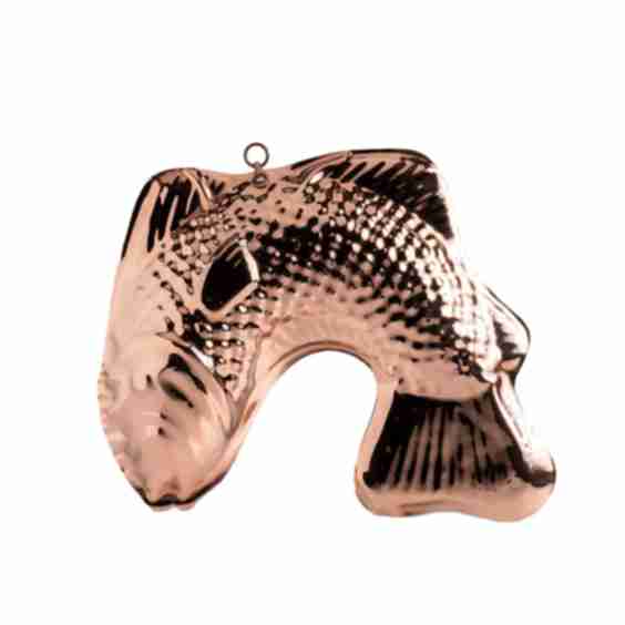 Solid Copper Fish Cake Baking Mold