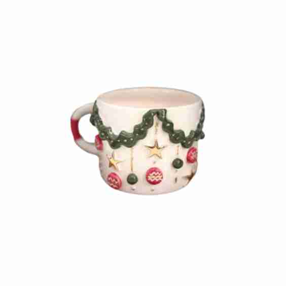 Christmas Season Handmade Ceramic Mug