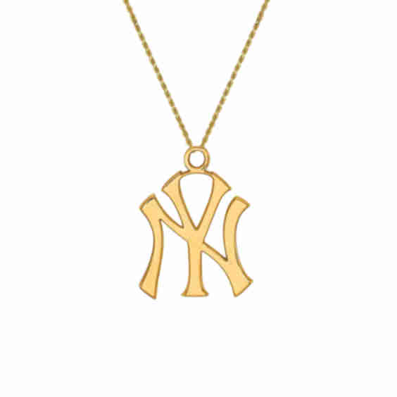  New York Yankees Charm Necklace