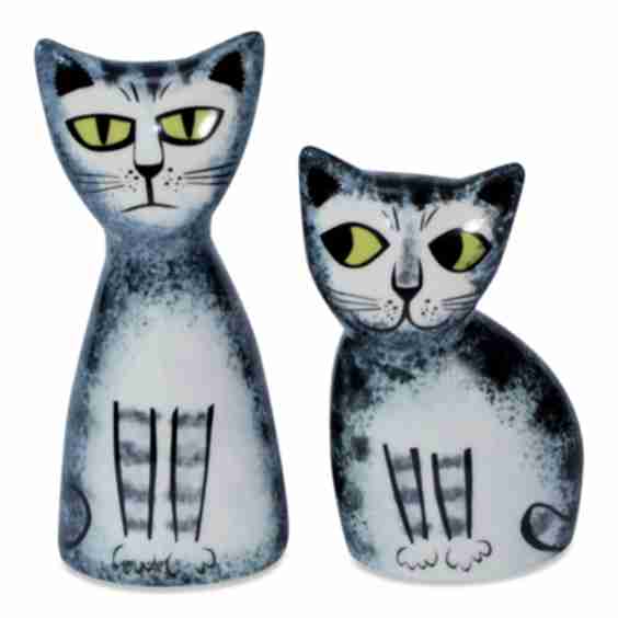 Cat & Salt Pepper Shakers 