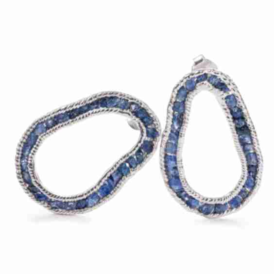 Arven Anti-Tarnish Plated Silver Designer Earrings