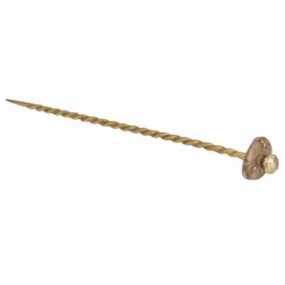 Pebble Moon Hair Stick