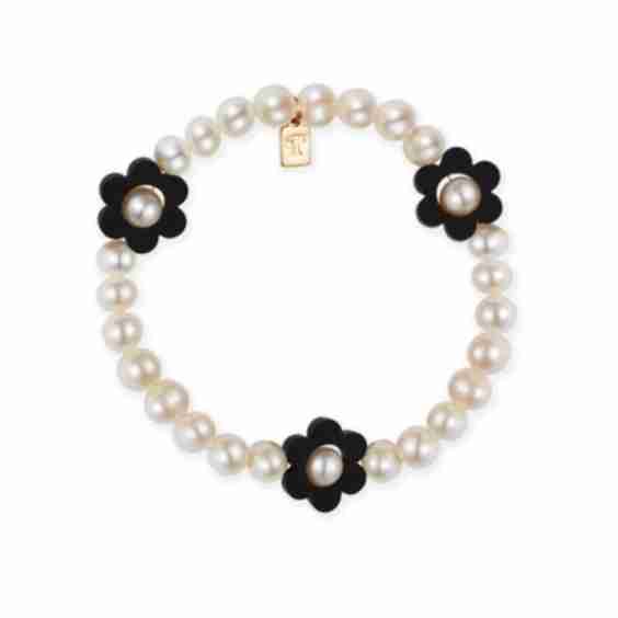 Flower Pearl Bracelet