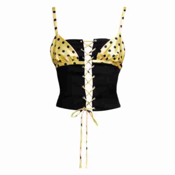 Polka Dot Bikini Corset