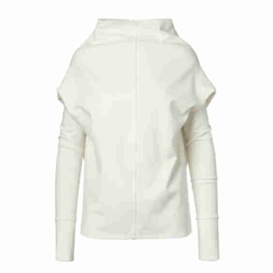 Sculptural Turtleneck Top Elegant Event Blouse