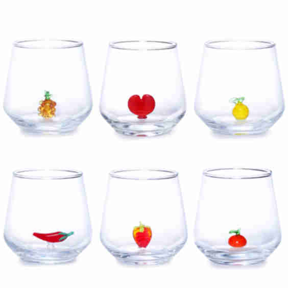 Bon App Collection Water Glass Mix Set Of 6