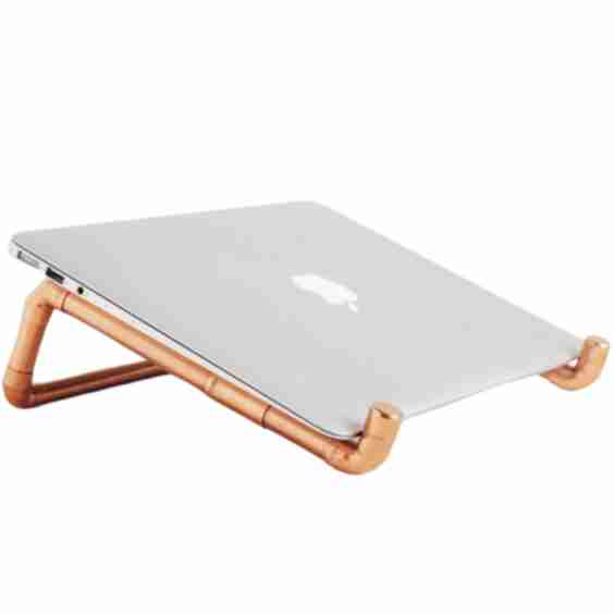 Solid Copper Laptop Stand