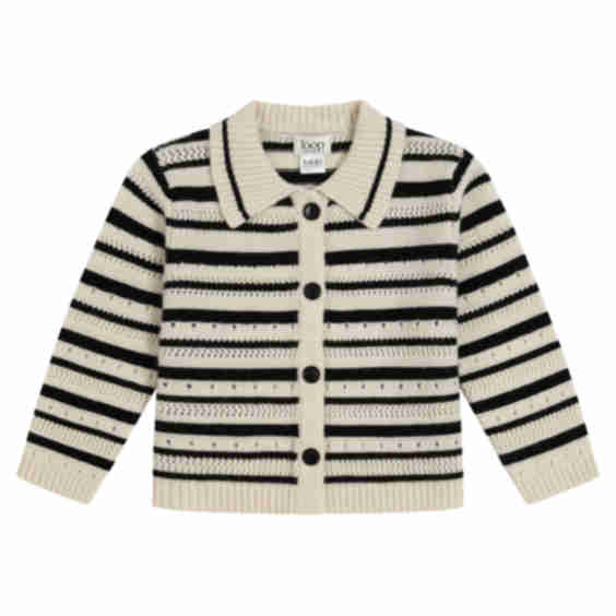 Cashmere Pointelle Jacket