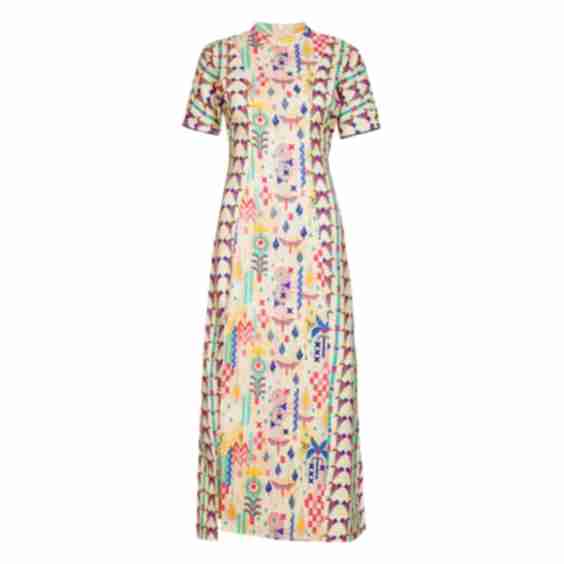 Morning Museum Walk Dress