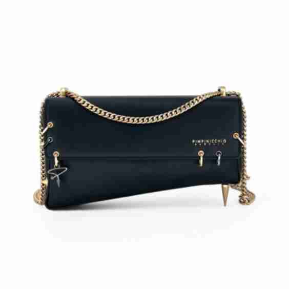 Asymmetrical Chain Bag