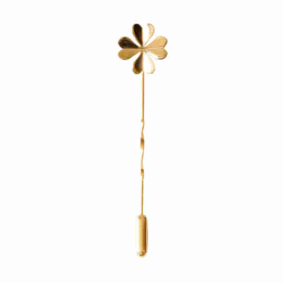 Lucky Clover Tie Pin
