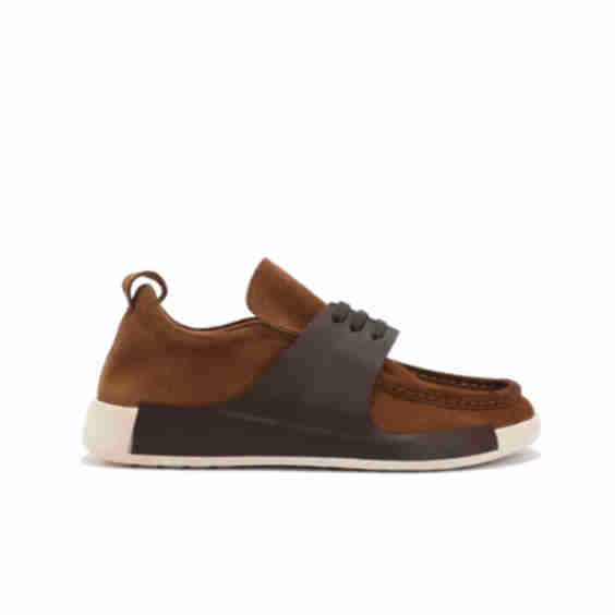Modric Saddle Suede Leather Oxford Boot