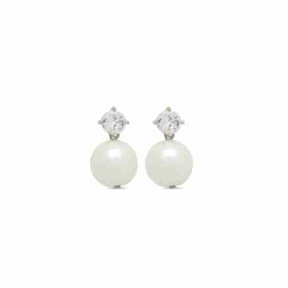 Remy Earrings Pearl