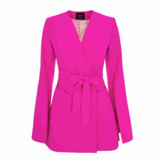 Cape Blazer Dress 