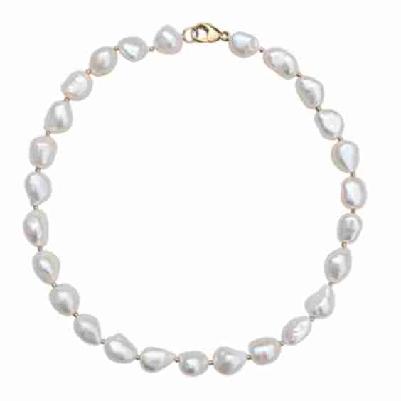 Bianca Chunky Pearl Gold Filled Necklace