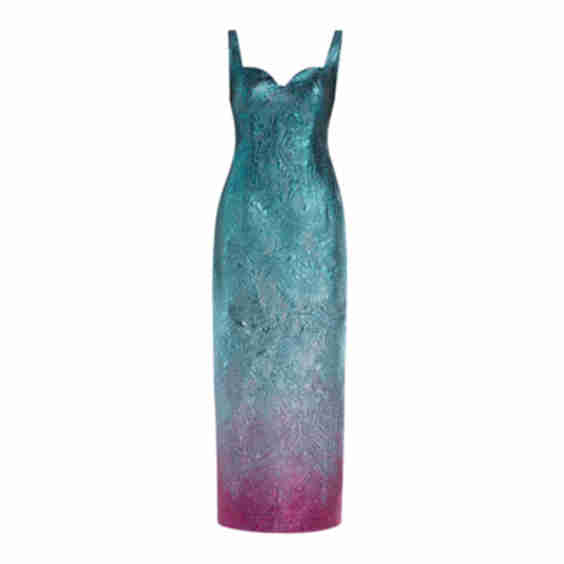 Aisha Brocade Sweetheart Dress
