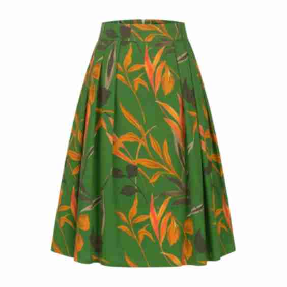 Autumn Leaves Midi Skirt