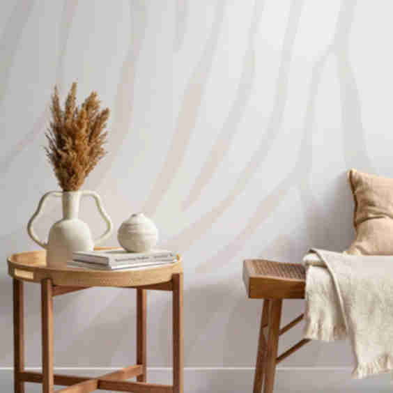 Untamed Zebra Print Wallpaper Mural