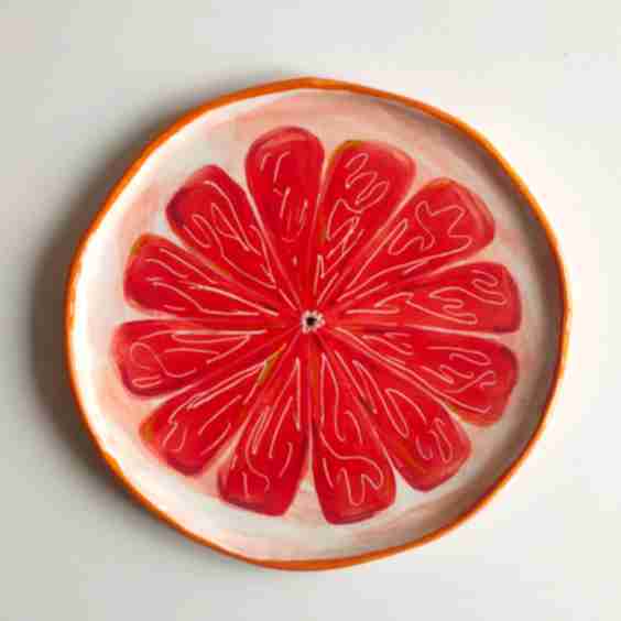 Grapefruit Plate