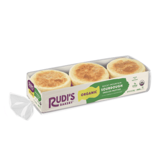 Organic Rocky Mountain Sourdough English Muffins