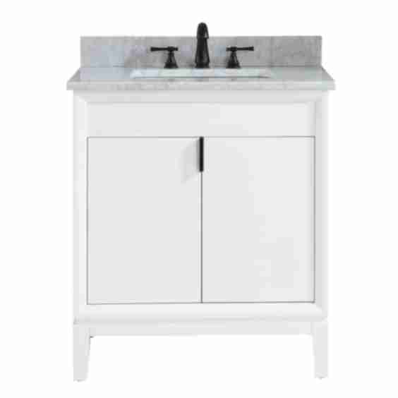 Emma 30 In. Single Sink Bathroom Vanity