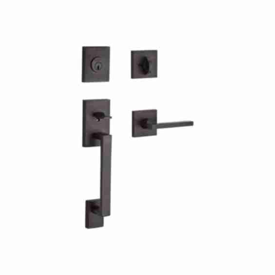  La Jolla SmartKey Single Cylinder Keyed Entry Handleset 