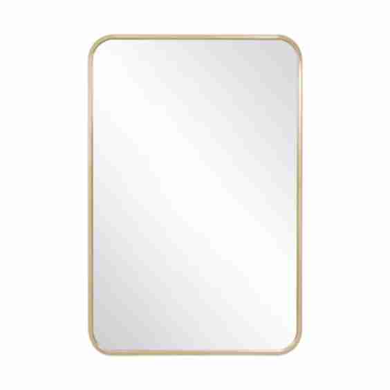 Isla 24" W x 36" H Transitional Rectangular Framed Bathroom Wall Mirror