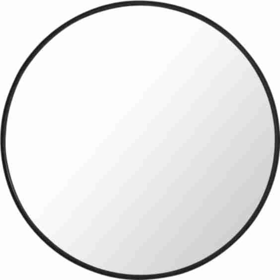 Eternity 28" Diameter Traditional Circular Framed Bathroom Wall Mirror